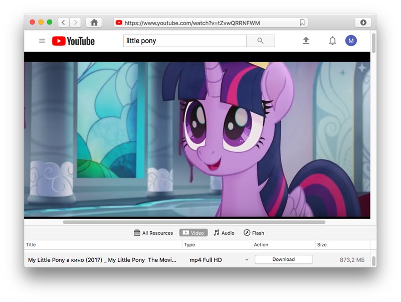 How to download cartoons on Mac