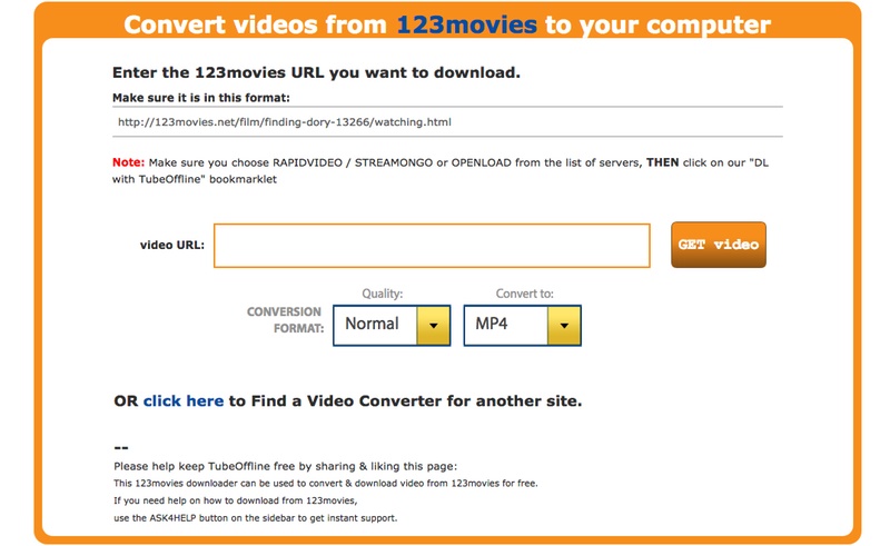 Converter videos from 123movies