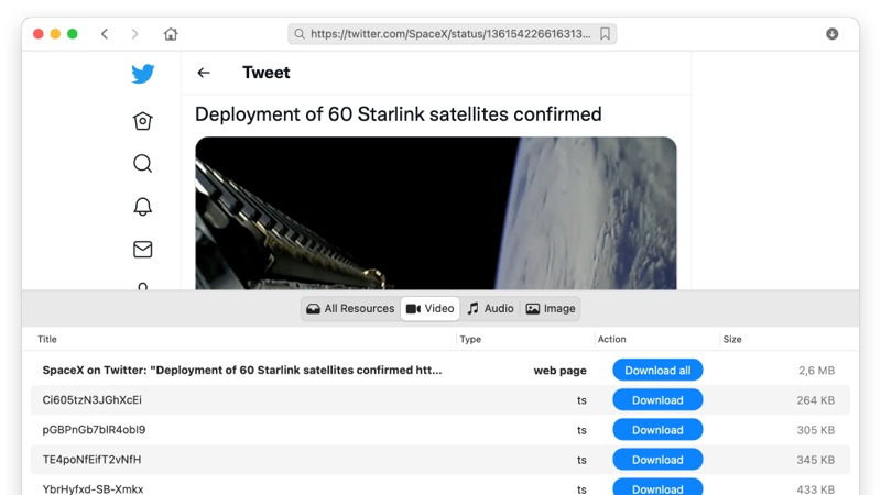 twitter video downloader for mac