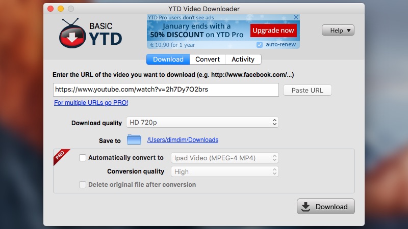 YTD Video Downloader