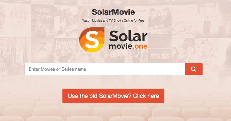 SolarMovie movie hosting website