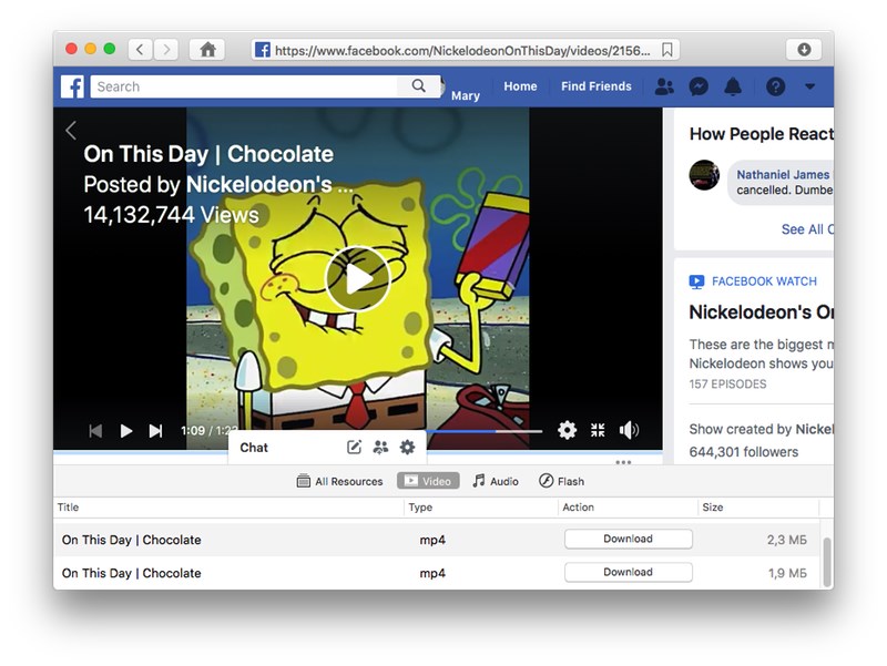 Facebook Video Downloader 6.18.9 for mac download free