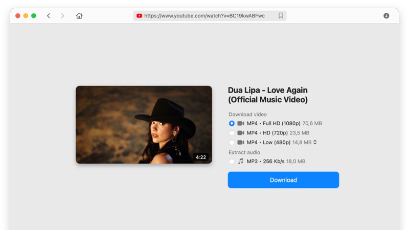  YouTube music downloader mac