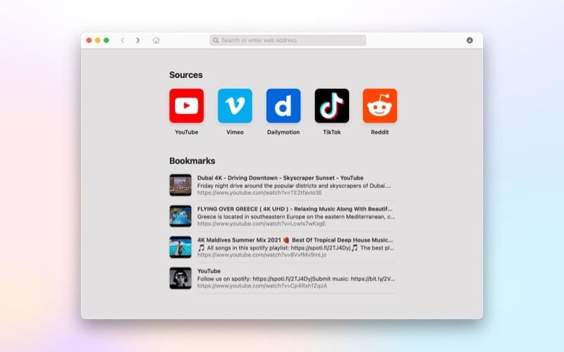 YouTube video downloader Mac