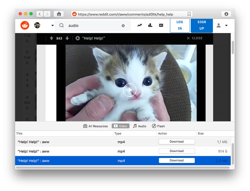 Learn how to download Reddit videos on Mac