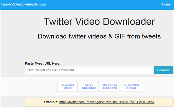 online downloader from twitter